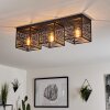 Cire Plafondlamp Zwart, 3-lichts