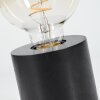 Fontannes Tafellamp Zwart, 1-licht