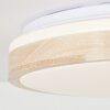 Brilliant Brodsky Plafondlamp LED Bruin, Wit, 1-licht
