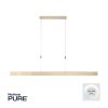 Paul Neuhaus PURE-MOTO Hanglamp LED Messing, 3-lichts, Afstandsbediening