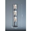 Fischer & Honsel Samu Staande lamp Zwart, 3-lichts