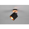 Reality Tommy Muurlamp Natuurlijke kleuren, Zwart, 1-licht
