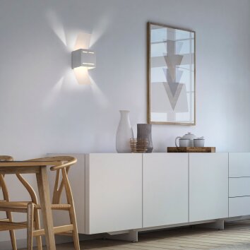 Paul Neuhaus ORMA Muurlamp Aluminium, 1-licht