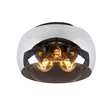 Lucide OLIVIA Plafondlamp Zwart, 3-lichts