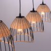 Leuchten-Direkt REED Hanglamp Zwart, 4-lichts
