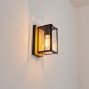 Fortunies Buiten muurverlichting Bruin, houtlook, Zwart, 1-licht