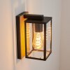 Fortunies Buiten muurverlichting Bruin, houtlook, Zwart, 1-licht