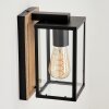 Fortunies Buiten muurverlichting Bruin, houtlook, Zwart, 1-licht
