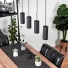 Javel Hanglamp Zwart, 4-lichts