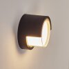 Vurey Buiten muurverlichting LED Zwart, 1-licht