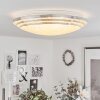 Villeveyrac Plafondlamp LED Wit, 1-licht, Afstandsbediening