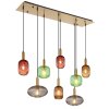 Globo NORMY Hanglamp Goud, 8-lichts