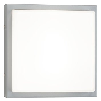 LCD Osser Buiten muurverlichting LED Grijs, 1-licht, Bewegingsmelder