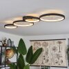 Fombillou Plafondlamp LED Zwart, 1-licht