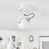 Gadmen Muurlamp Chroom, Wit, 1-licht