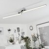 Kudus Plafondlamp LED Chroom, 1-licht