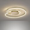 Fischer & Honsel Holy Plafondlamp LED Messing, 1-licht, Afstandsbediening