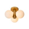 Lucide TRUDY Plafondlamp Goud, Messing, 3-lichts