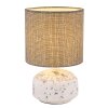 Globo IGA Tafellamp Grijs, Wit, 1-licht