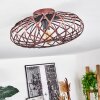 Oravi Plafondlamp Koperkleurig, 1-licht