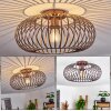 Oravi Plafondlamp Koperkleurig, 1-licht