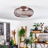 Oravi Plafondlamp Koperkleurig, 1-licht