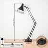 Estancarbon Staande lamp Zwart, 1-licht