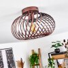 Oravi Plafondlamp Koperkleurig, 1-licht