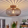 Oravi Plafondlamp Koperkleurig, 1-licht