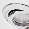 Kerrouan Inbouw verlichting LED Chroom, 1-licht