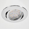 Kerrouan Inbouw verlichting LED Chroom, 1-licht
