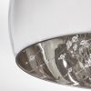 Belleguette Plafondlamp Zilver, 5-lichts