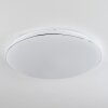 Remenoville Plafondlamp LED Chroom, Wit, 1-licht