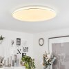 Remenoville Plafondlamp LED Chroom, Wit, 1-licht