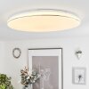 Remenoville Plafondlamp LED Chroom, Wit, 1-licht