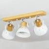 Orny Plafondlamp Natuurlijke kleuren, Wit, 3-lichts