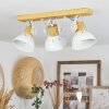 Orny Plafondlamp Natuurlijke kleuren, Wit, 3-lichts