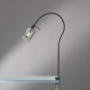Fischer & Honsel Iska Klemlamp Zwart, 1-licht