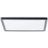 Brilliant Milton Plafondpaneel LED Zwart, 1-licht
