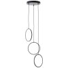 Brilliant Chaumont Hanglamp LED Zwart, 3-lichts