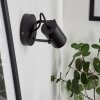 Kergus Muurlamp Zwart, 1-licht