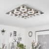 Thiernu Plafondlamp LED Nikkel mat, 1-licht