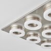 Thiernu Plafondlamp LED Nikkel mat, 1-licht