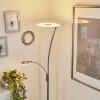 Gravin Uplighter LED Nikkel mat, Wit, 2-lichts