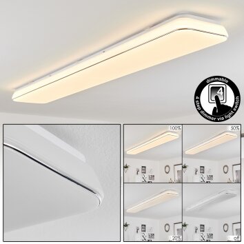 Remenoville Plafondpaneel LED Wit, 1-licht