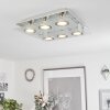 Mirandol Plafondlamp LED Chroom, 6-lichts