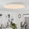 Sani Plafondpaneel LED Wit, 1-licht, Afstandsbediening, Kleurwisselaar