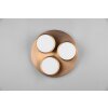 Trio Franklin Plafondlamp LED Oud messing, 3-lichts