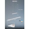 Fischer & Honsel Tenso TW Hanglamp LED Nikkel mat, 4-lichts