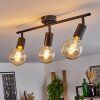 Maidford Plafondlamp Zwart, 3-lichts